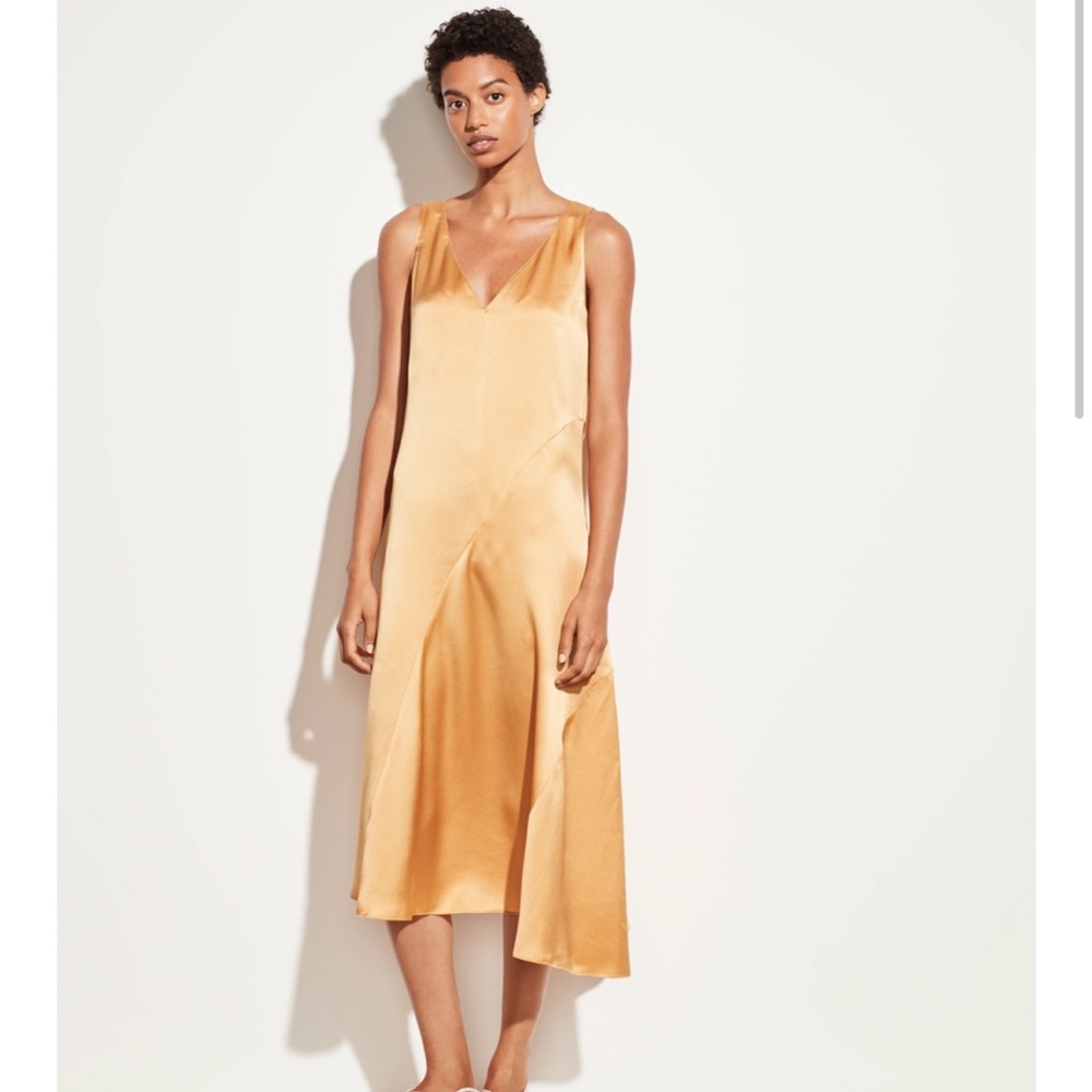 Vince silk dress NWT